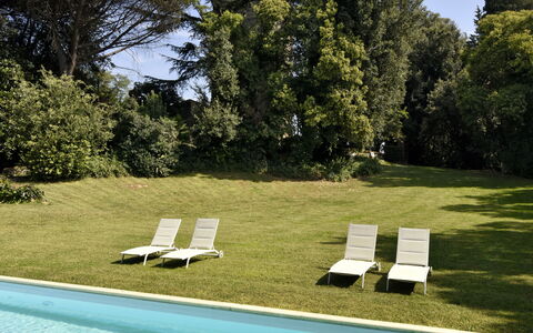 Torre Delle Cornacchie: Acqua, Nube, Cielo, Pianta, Piscina, Azzurro, Albero, Paesaggio Naturale, Shade, Corpo D'Acqua