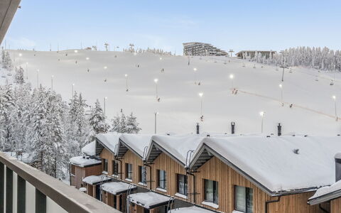Villa Jääpolte: Neve, Inverno, Congelamento, Appartamento, Geomorfologia Glaciale, Balcone, Illuminazione Diurna, Stazione Sciistica