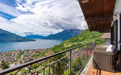 Vercana 110: Nube, Cielo, Acqua, Pianta, Proprietà, Montagna, Natura, Recinzione, Paesaggio Naturale, Lago
