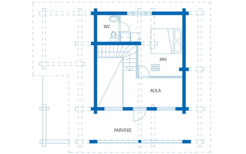 Villa Tunturitervakko: Mobilia, Interior Design, Pavimentazione, Pavimento, Tavolo, Soffitto, Cucina & Sala Da Pranzo Tavolo, Illuminazione, Sedia, Casa