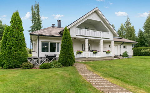 Villa Jokiranta: Legna, Villetta, Casa, Log Cabin, Legname, Raccordo, Latifoglie, Materiali Naturali, Edifici Giardino, Capanna