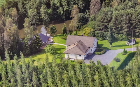 Villa Jokiranta: Legna, Villetta, Casa, Log Cabin, Legname, Raccordo, Latifoglie, Materiali Naturali, Edifici Giardino, Capanna