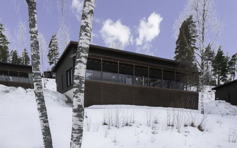 Villa Koivu: Neve, Inverno, Legna, Villetta, Casa, Tetto, Capanna, Casa, Congelamento, Log Cabin