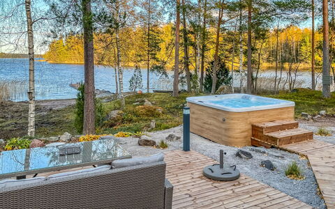 Villa Havet: Legna, Villetta, Casa, Casa, Porta, Latifoglie, Edifici Giardino, Color Legno, Log Cabin, Plank