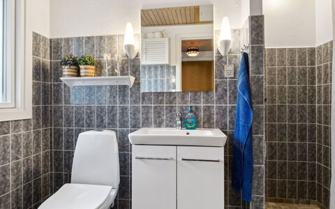 Selenia - 1Km from the Sea: Interior Design, Idraulico Fixture, Pavimentazione, Toilet Seat, Pavimento, Gabinetto, Lavello, Bagno, Mobiletto Del Bagno, Piastrella