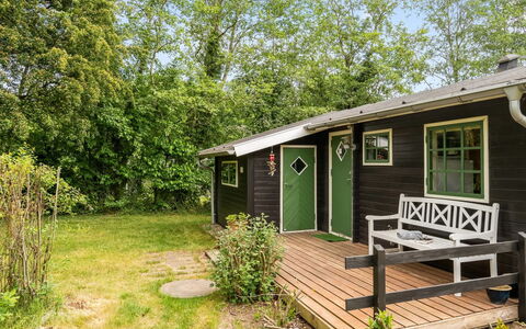 Bonde - 800M to the Fjord: Legna, Villetta, Groundcover, Giardino, Bicicletta, Log Cabin, Edifici Giardino, Plank