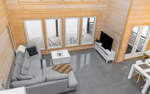 Villa Lagerlöf: Mobilia, Interior Design, Pavimentazione, Pavimento, Tavolo, Soffitto, Cucina & Sala Da Pranzo Tavolo, Illuminazione, Sedia, Casa
