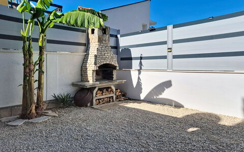 Vili: Shade, Giardino, Calcestruzzo, Landscaping, Cortile, Cortile, Backyard, Pianta Della Casa