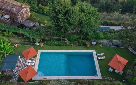 Villa Marlia: Acqua, Pianta, Proprietà, Costruzione, Natura, Piscina, Albero, Lotto, Erba, Tempo Libero