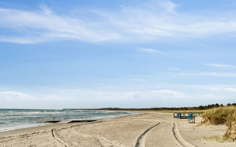 Baarde - 60M from the Sea: Tetto, Casa, Porta, Villetta, Shade, Raccordo, Cortile, Estate, Backyard