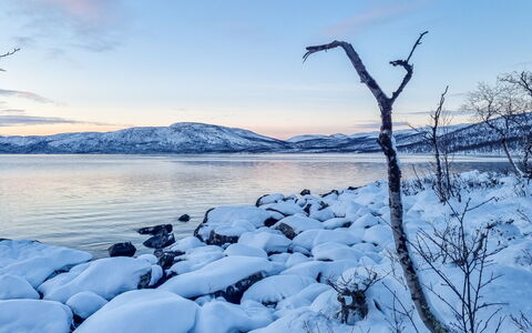 Hehku: Blu, Cielo, Inverno, Neve, Paesaggio Naturale, Natura Selvaggia, Congelamento, Geomorfologia Glaciale, Ghiaccio, Mattina