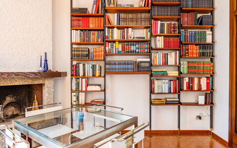 La Casa del Musicista: Proprietà, Mobilia, Scaffalature, Legna, Mensola, Tavolo, Interior Design, Libreria, Libro, Pavimento