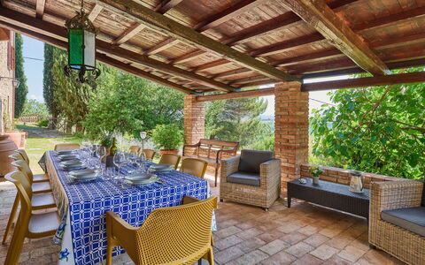 Villa Conte Jacopo: Mobilia, Proprietà, Pianta, Sedia, Legna, Illuminazione, Tavolo, Interior Design, Mobili Da Esterno, Shade