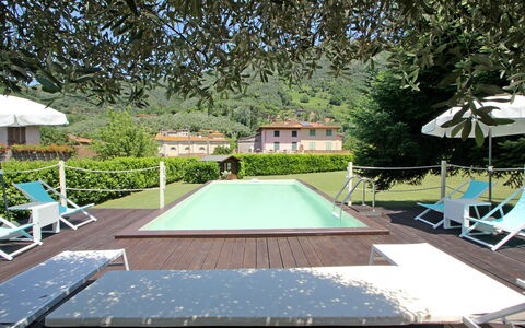 Villa L'antico Casale: Mobilia, Pianta, Proprietà, Costruzione, Sedia, Piscina, Verde, Mobili Da Esterno, Albero, Shade
