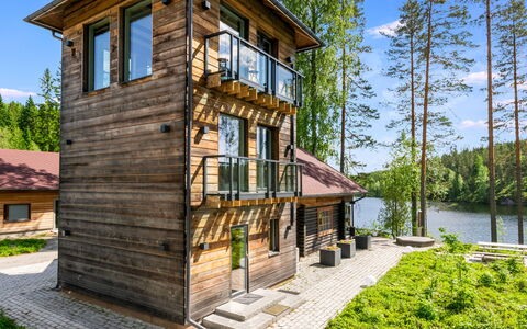 Villa Torni: Mobilia, Interior Design, Pavimentazione, Pavimento, Tavolo, Soffitto, Cucina & Sala Da Pranzo Tavolo, Illuminazione, Sedia, Casa
