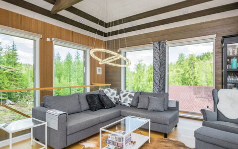 Villa Torni: Mobilia, Interior Design, Pavimentazione, Pavimento, Tavolo, Soffitto, Cucina & Sala Da Pranzo Tavolo, Illuminazione, Sedia, Casa