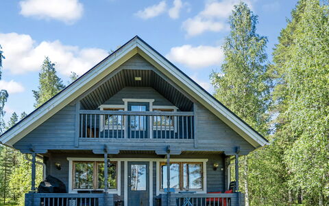 Villa Wirtanen: Casa, Casa, Villetta, Raccordo, Tetto, Portico, Estate, Agriturismo, Edifici Giardino, Log Cabin