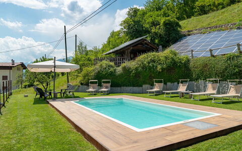 La Meridiana: Piscina, Ricorrere, Mobili Da Esterno, Eco Hotel, Giardino, Shade, Tempo Libero, Agriturismo, Landscaping, Backyard