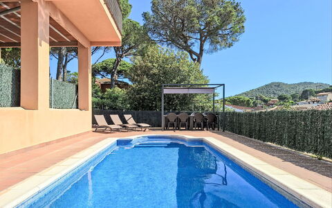 Panoramic: Acqua, Pianta, Cielo, Proprietà, Piscina, Azzurro, Albero, Shade, Tempo Libero, Rettangolo