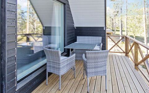 Kota Villa C: Legna, Villetta, Log Cabin, Foresta, Capannone, Edifici Giardino, Larice, Woodland, Color Legno