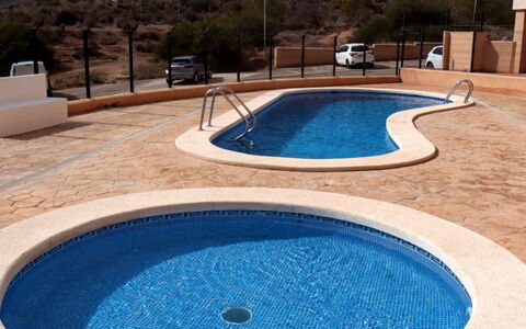 El Pinar de San Ginés: Piscina, Materiale Composito, Shade, Mobili Da Esterno, Ricorrere, Lettino, Piastrella, Resort Citta '