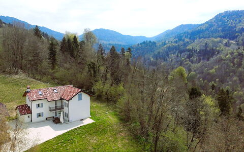 Baita Tersilia Mountain And Lake, Veneto: Casa, Casa, Collina, Villetta, Tetto, Highland, Paesaggio, Area Rurale, Hill Station, Valle
