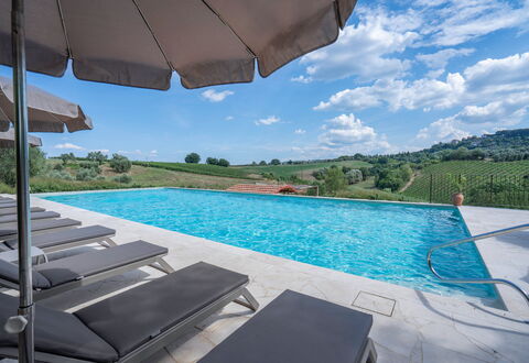 Correggiolo Spereto Apartment With Pool, Montaione: Piscina, Mobili Da Esterno, Lettino, Ricorrere, Terme, Eco Hotel, Sedia, Resort Citta ', Sedia A Sdraio, Villa