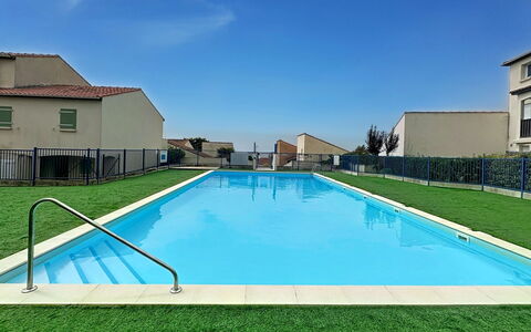 La Bernerie-En Retz 200: Zona Residenziale, Appartamento, Estate, Ricorrere, Dimora, Balcone, Villa, Piscina