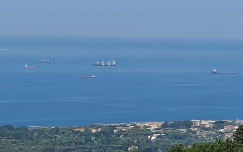 La Casa Sul Forte: Blu, Risorse Idriche, Orizzonte, Fenomeno Atmosferico, Mare, Moto D'Acqua, Oceano, Barca