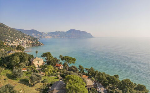 Breath-taking Portofino Promontory Seaview: Acqua, Corpo D'Acqua, Geografia Montane, Costa, Paesaggio Naturale, Costiera E Morfologie Oceanic, Montagna, Mare, Collina, Paesaggio