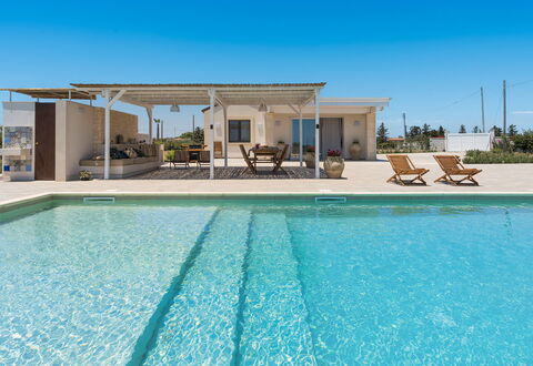 Villa Paolina: Acqua, Cielo, Piscina, Azzurro, Pianta, Shade, Mobili Da Esterno, Tempo Libero, Materiale Composito, Immobiliare