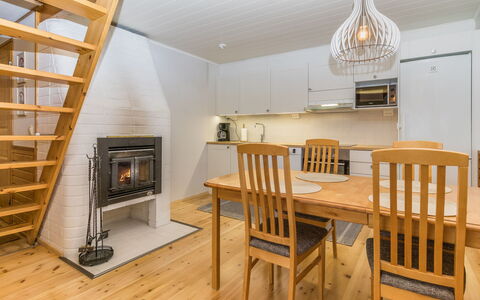 Teerenpesue F 46: Legna, Neve, Inverno, Villetta, Congelamento, Casa, Log Cabin, Larice, Raccordo