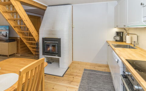 Teerenpesue F 46: Legna, Neve, Inverno, Villetta, Congelamento, Casa, Log Cabin, Larice, Raccordo