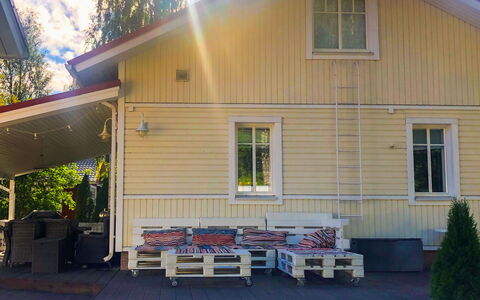 Tyttelsson: Legna, Villetta, Casa, Log Cabin, Legname, Raccordo, Latifoglie, Materiali Naturali, Edifici Giardino, Capanna