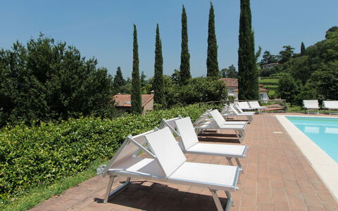 Il Vigneto, Verona, Pool, Wifi: Mobili Da Esterno, Lettino, Piscina, Shade, Giardino, Ricorrere, Landscaping, Cortile, Eco Hotel, Sedia A Sdraio
