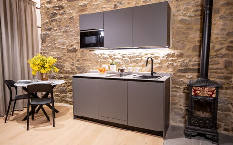 Maccari Suite: Cucina, Interior Design, Elettrodomestico Da Cucina, Controsoffitto, Mobilia, Cabinetry, Pavimentazione, Elettrodomestico, Apparecchio Major, Casa