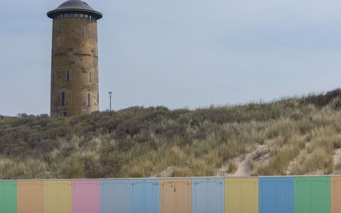 Domburgse Oase: Orizzonte, Paesaggio, Ecoregione, Sabbia, Torre, Lotto, Spiaggia, Costa, Riva