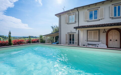 Borgo House In Florentine Hills With Pool: Piscina, Casa, Ricorrere, Estate, Hacienda, Villa, Terme, Giochi D'Acqua, Balcone, Eco Hotel