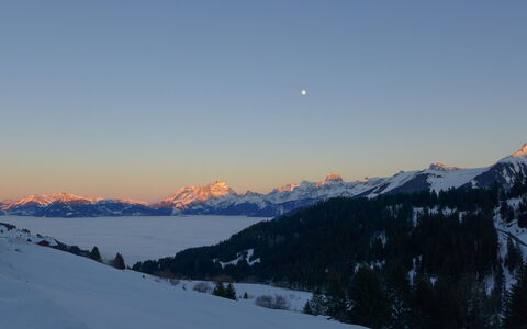Edelweiss: Cielo, Geografia Montane, Neve, Inverno, Montagna, Catena Montuosa, Terreno, Collina, Fenomeno Geologico, Highland