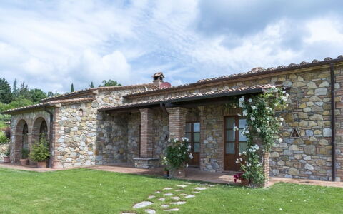 Podere Aurora: Casa, Villetta, Porta, Agriturismo, Giardino, Estate, Muro ​​Di Pietra, Landscaping, Hacienda