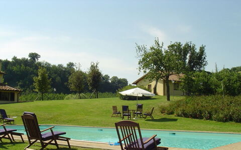 Magnolia e Camelia: Piscina, Casa, Zona Residenziale, Lotto, Prato, Estate, Casa, Ricorrere, Agriturismo, Giardino