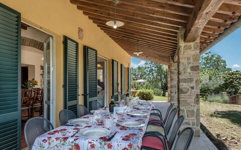 Bellaria: Casa, Porta, Mobili Da Esterno, Villetta, Portico, Estate, Sedia, Cucina & Sala Da Pranzo Tavolo, Shade, Agriturismo
