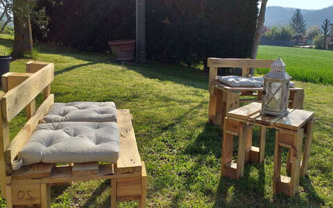 Casalunga: Mobilia, Legna, Mobili Da Esterno, Tavolo Esterno, Banco, Panchina, Color Legno, Giardino, Latifoglie, Plank