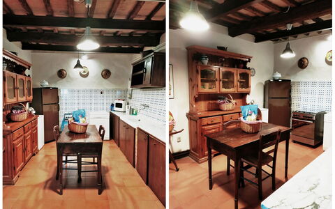 Casalunga: Mobilia, Pavimentazione, Interior Design, Cucina, Legna, Cabinetry, Controsoffitto, Pavimento, Elettrodomestico Da Cucina, Credenza