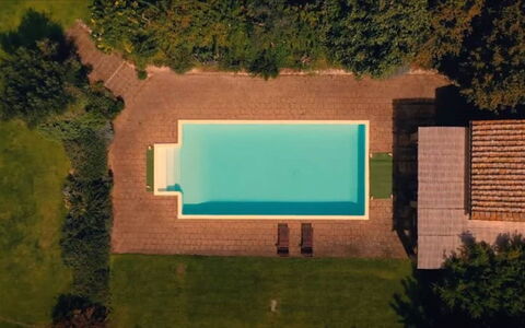 Bagnoletto: Piscina, Materiale Composito, Estate, Ricorrere, Terme, Backyard, Agriturismo, Tempo Libero, Giardino, Prato