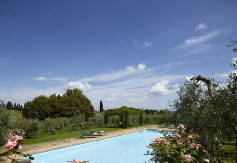 Villa del Riccio: Arbusto, Giardino, Estate, Landscaping, Hacienda, Villa, Piscina, Piantagione, Cortile, Agriturismo