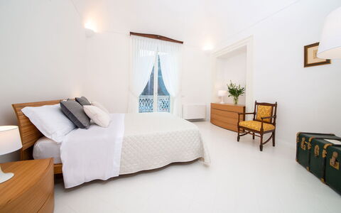 Villa Limoncello: Mobilia, Interior Design, Pavimentazione, Pavimento, Legna, Camera Da Letto, Camera, Letto, Soffitto, Tessile