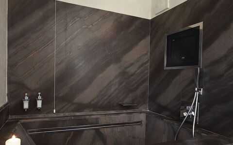 Tenuta le Selve: Idraulico Fixture, Interior Design, Pavimentazione, Rubinetto, Pavimento, Idraulico, Vasca Da Bagno, Casa, Bagno, Lavello