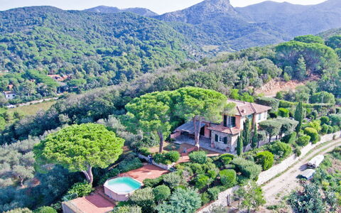 Villa Magazzini: Vegetazione, Zona Residenziale, Paesaggio Naturale, Paesaggio, Casa, Casa, Insediamento Umano, Area Rurale, Estate, Hill Station