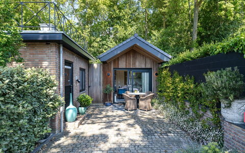 Residence Domburgse Duinen: Legna, Casa, Casa, Arbusto, Tetto, Villetta, Porta, Giardino, Edifici Giardino